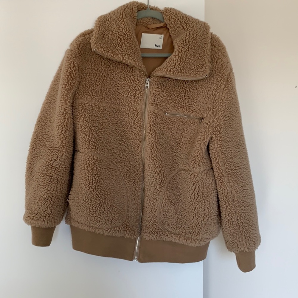 Wilfred free teddy jacket